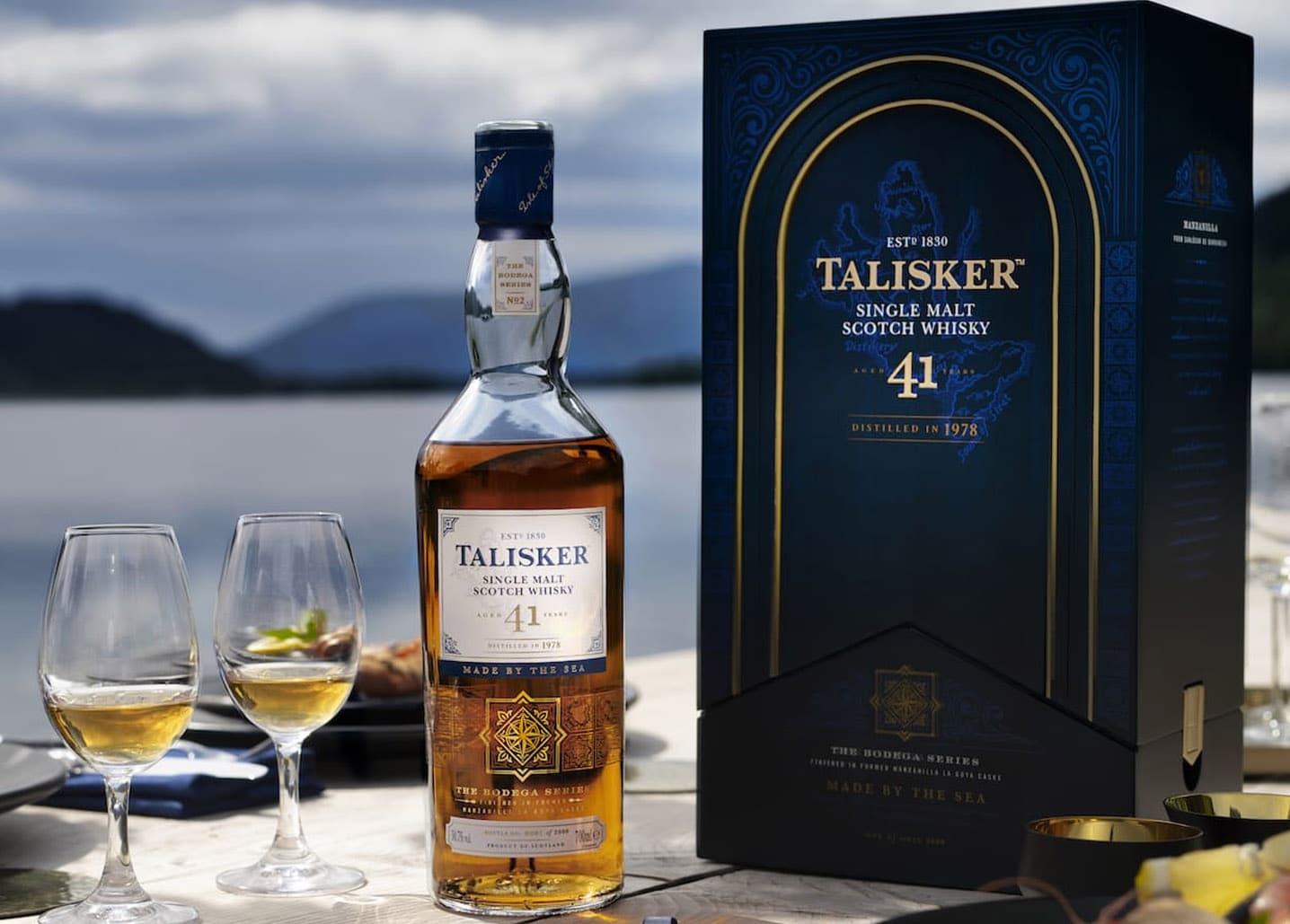 Talisker 41 años el whisky de más añada de la destilería de Skye
